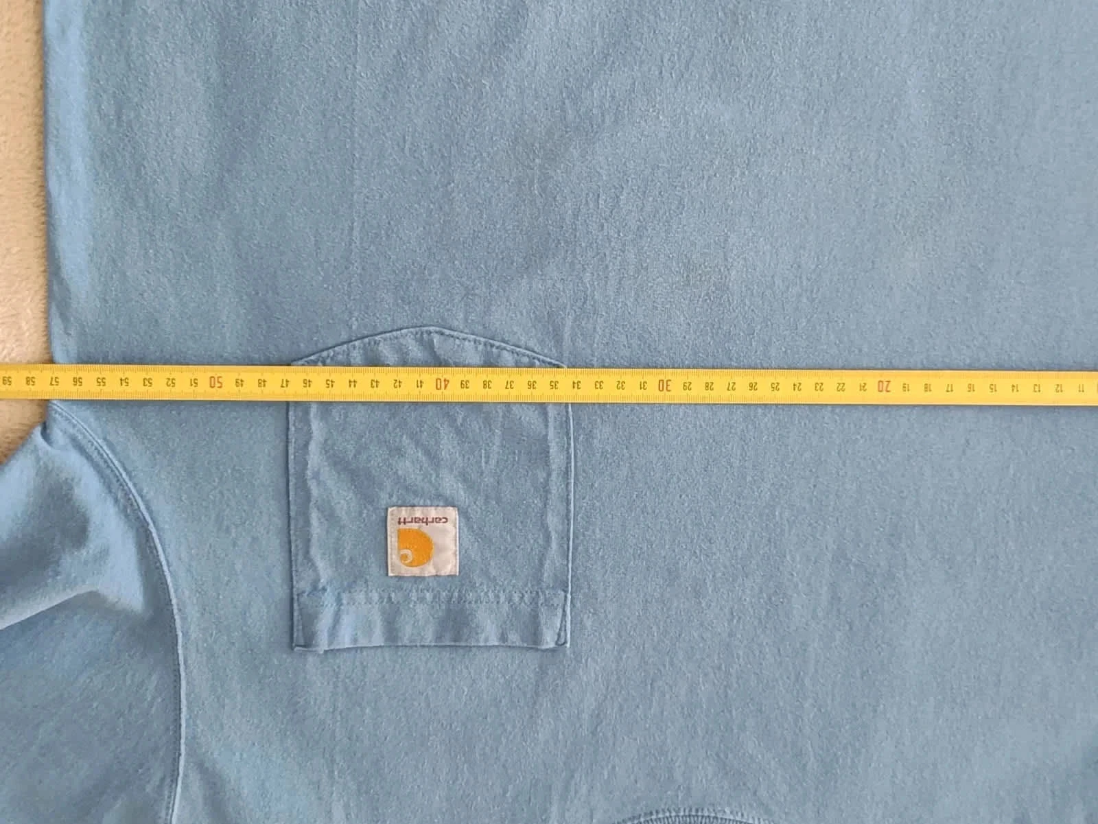 Lichtblauw Carhartt T-shirt Maat M – photo 15